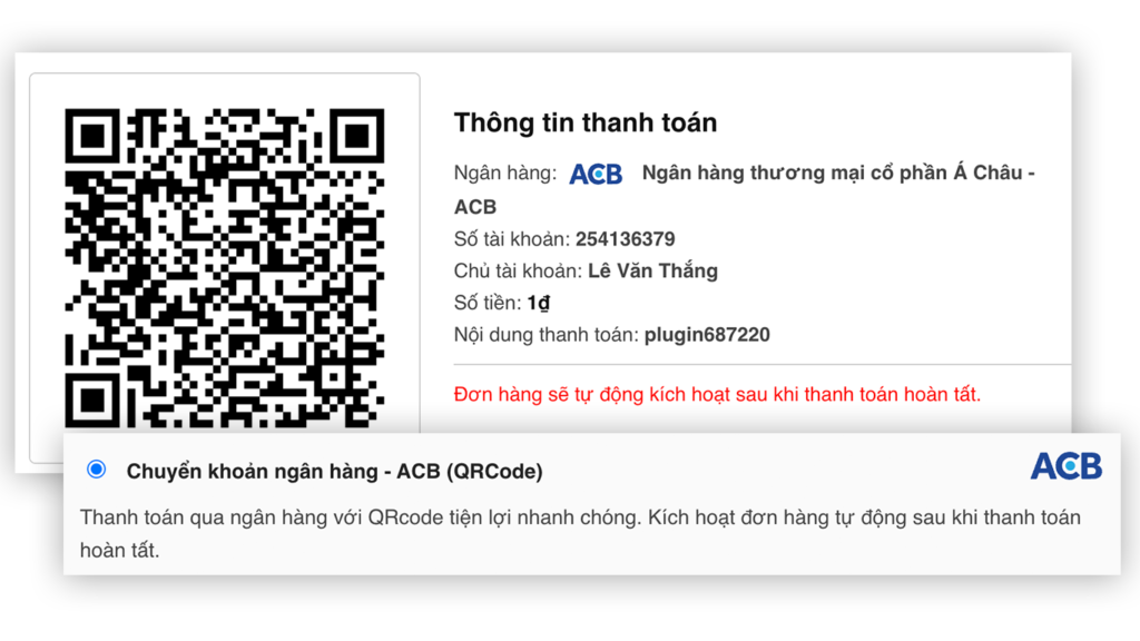 Chọn cổng thanh toán quét mã QRcode nhanh chóng